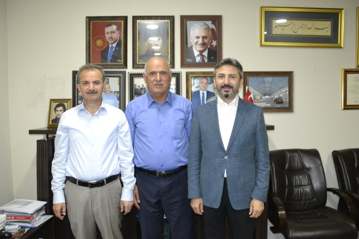 Ak Parti Milletvekili Aydın ve Adıyaman Belediye Başkanı Kılınç Tan İGTOT’a  Ziyaret