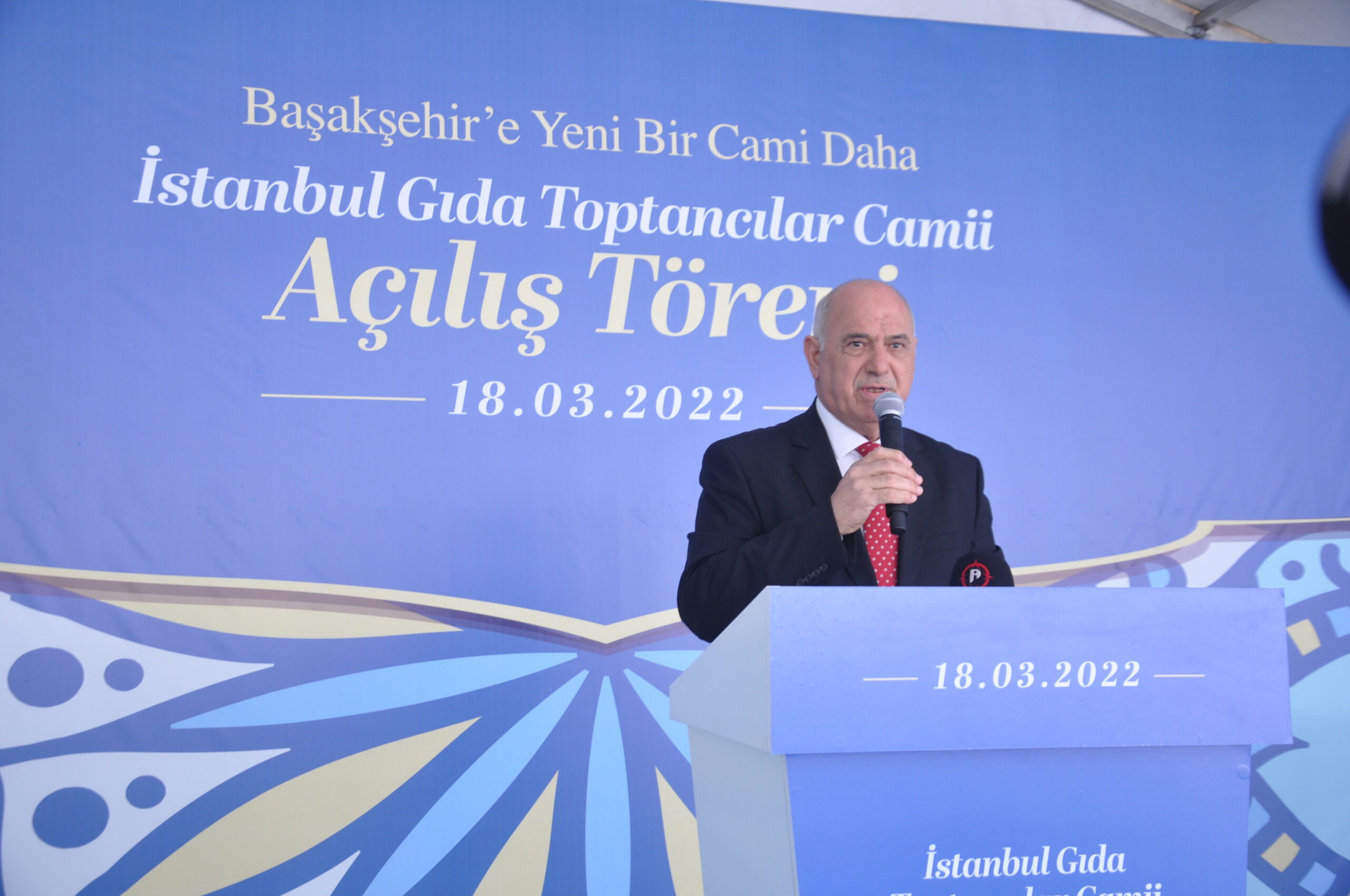 İGTOT (İstanbul Gıda Toptancılar Çarşısı) Cami’nin Açılışı Mütevazi Bir Törenle Gerçekleşti.