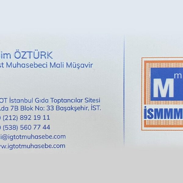 SMMM İBRAHİM ÖZTÜRK