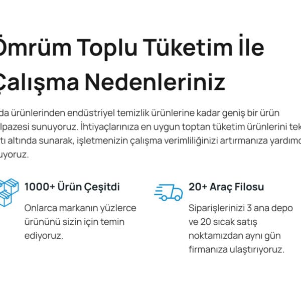 Ömrüm Toplu Tüketim Maddeleri A.Ş