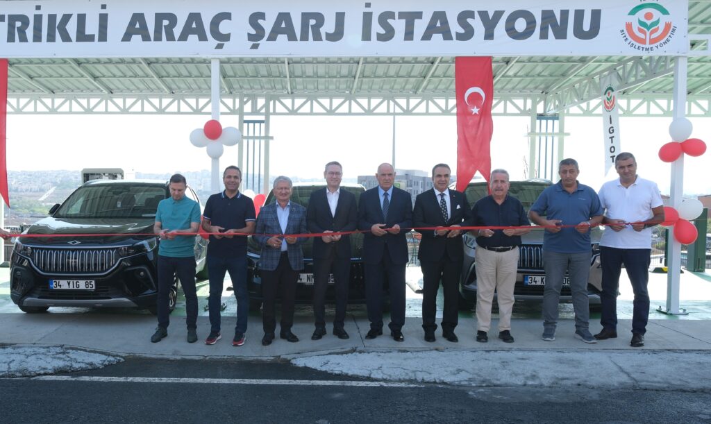 İGTOT’ta Elektrikli Araç Şarj İstasyonu Açılışı Gerçekleştirildi