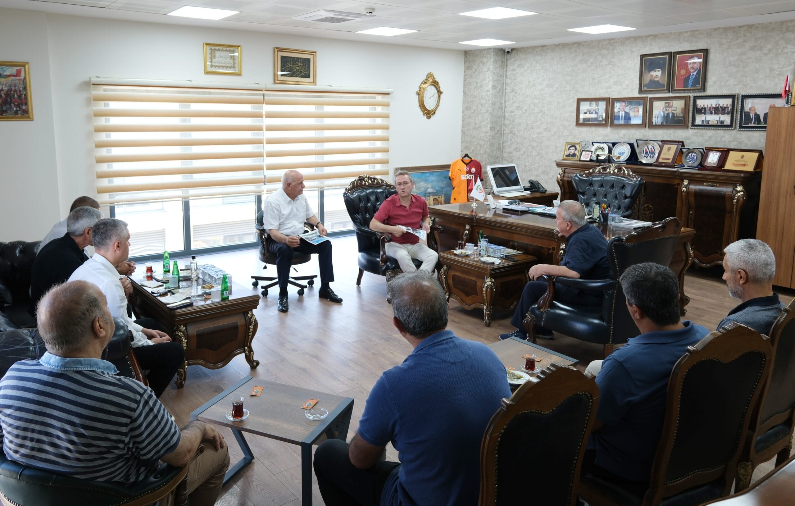BAŞAKŞEHİR BELEDİYE BAŞKANI KARTOĞLU’DAN İGTOT’A ZİYARET